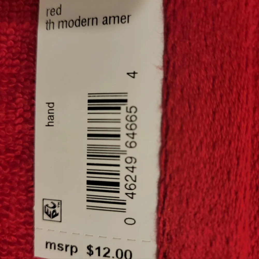 Tommy Hilfiger Modern American 3-PC Red Towel Set